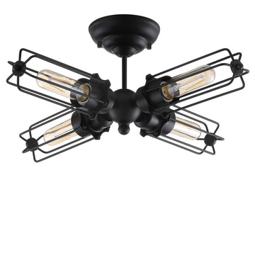 Chase 20" Metal LED Flush Mount - JONATHAN Y